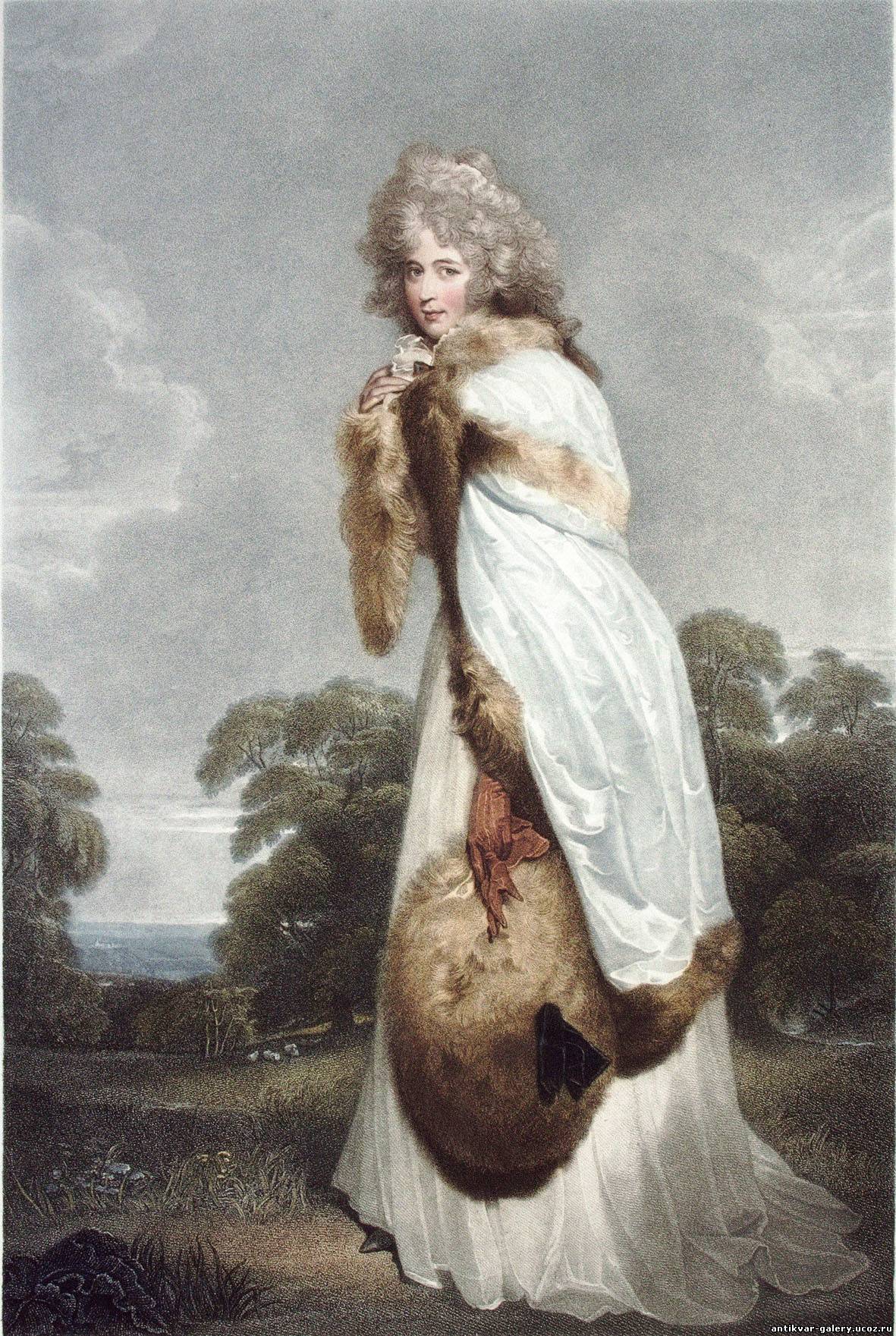 Портрет мисс Элизабет Фаррен  1792г.